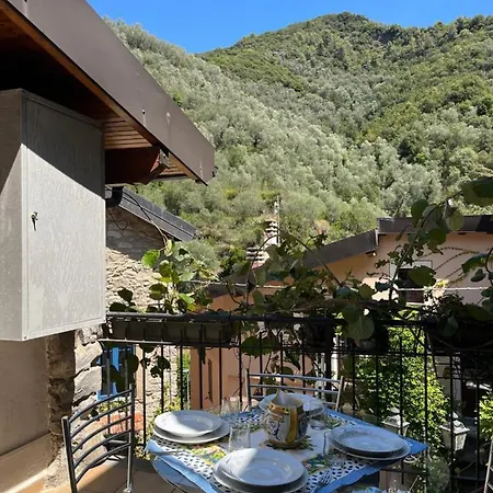 Casa Victoria - Full Equipped Stone House Villa Rocchetta Nervina Exterior photo