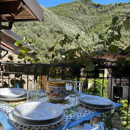 Casa Victoria - Full Equipped Stone House Villa Rocchetta Nervina Exterior photo